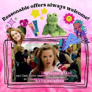 Cady Heron made an offer, so i made an offer....